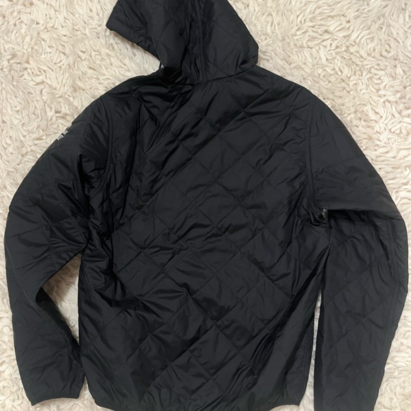 Patagonia Jack Daniel’s Embroidered Diamond Quilted Bomber Hoody - Picture 2 of 8